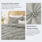 BEDELITE Grey Queen Comforter Set - Image 4