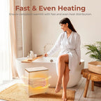 SereneLife Luxury Rectangle Towel Warmer - Image 5