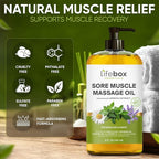 Arnica Sore Muscle Massage Oil – 100% Pure & Natural - Image 7