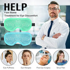 BeeVines Gel Eye Mask, 2 Pack Cooling Ice Masks - Image 2
