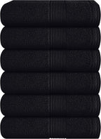 Belizzi Home Ultra Soft 6-Piece Hand Towel Set 16x28-100% Ringspun Cotton by Unknown