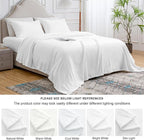 BEDELITE Flannel Sheets King Size Bright White - Image 9