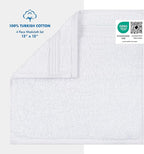 Cotton Paradise 100% Cotton Turkish Washcloth Set - Image 2