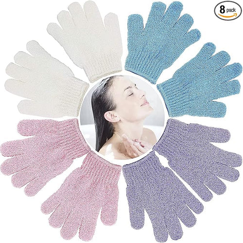 8 PCS ROTOPATA Deep Exfoliating Gloves Mitt by ROTOPATA