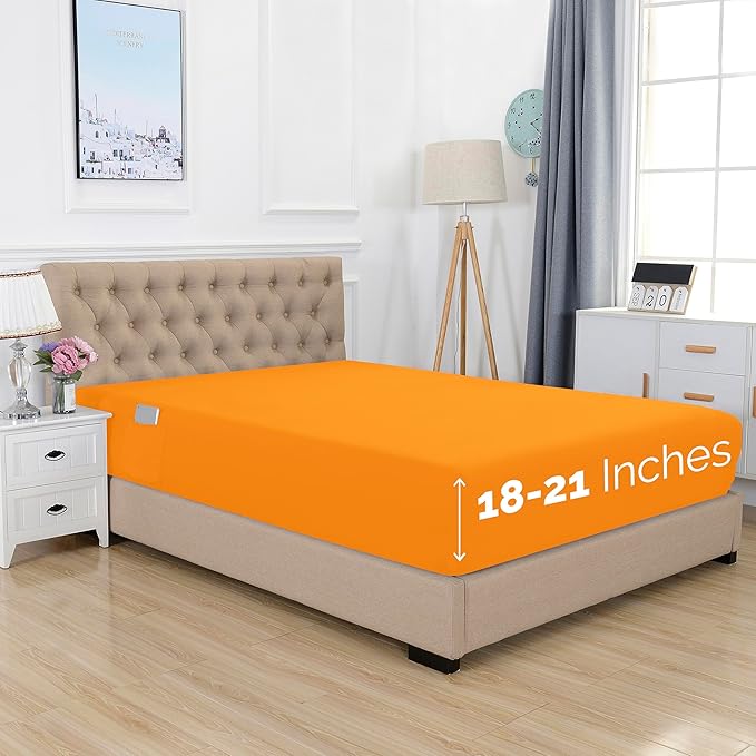 Elegant Comfort 1500 Premium Hotel Quality 18-21 Inches Deep by ELEGANTCOMFORT