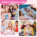 60PCS Spa Party Supplies for Girls, Include Face Masks, Hand Cream, Lip Balm - Image 6
