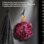 Fishent Bath Sponge Shower Loofahs 60g, 3 Pack Soft Net Body Scrubber, Durable - Image 3