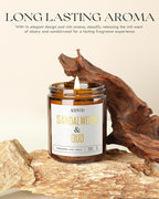 AOOVOO Sandalwood Oud Candle - Image 2