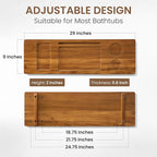 Teak Bathtub Tray - Image 3