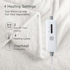 Soypipo Electric Heated Blanket Throw 50"x60", Warm & Lightweight Heated Blanket - Image 2