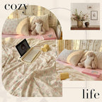 mixinni Vintage Floral Duvet Cover Set - Image 5