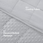 Weighted Blanket for Adults, Comfortable and Soft Throw Weighted Blanket - Image 2