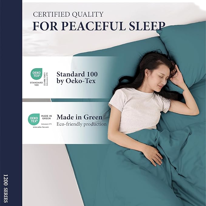 100% Egyptian Cotton King Size Sheets Set - Image 6