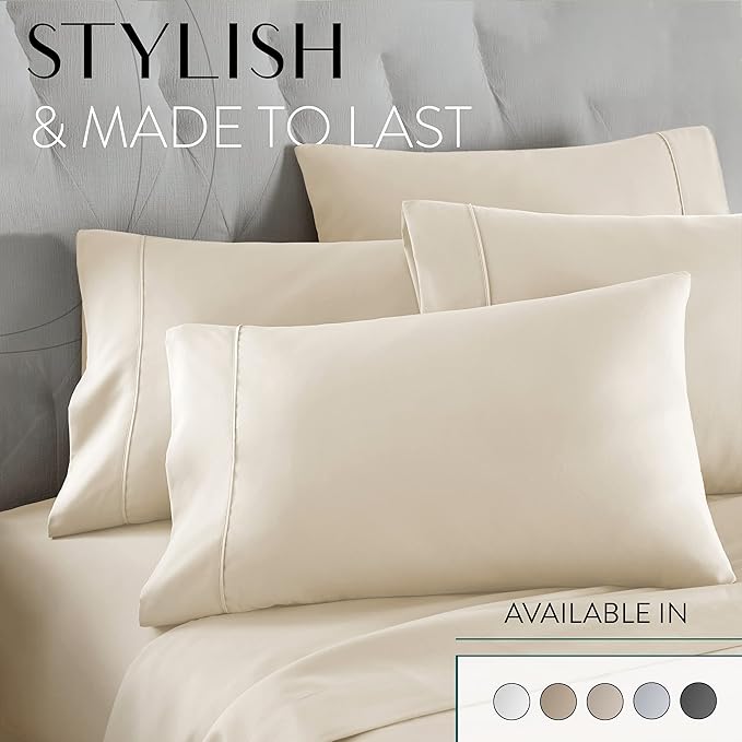 Danjor Linens Bed Sheet Set Full Size - Image 8