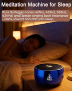 Sound Machine for Sleep, PUVIDJUT M3 Pure Frequencies & Singing Bowl Tone - Image 6