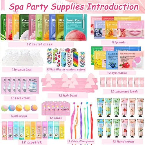 156 Pcs Spa Party Supplies Bulk Gifts - Image 2