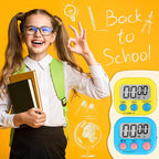 ZILLEEN Classroom Timer for Kids Teachers 2 Pack Digital Timers - Image 6
