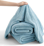4 Piece Extra Large Bath Towel 35"x70" Oversized Bath Sheet Bath Towel Set - Image 8