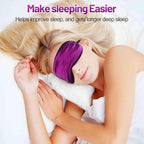 Sleep Mask, Silk Eye Mask for Sleeping - Image 2