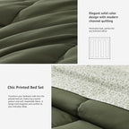 Monbix Queen Comforter Set - Image 5