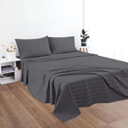 Cotton Full Flat Sheet Only, 600 Thread Count 100% Egyptian Cotton Top Sheet - Image 5