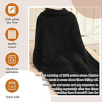HunnmingRe Infrared Sauna Blanket Towel Inserted, 35 x 70”Cotton Sweat - Image 3