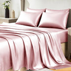 CozyLux Satin Sheets Full Size Sheets by CozyLux