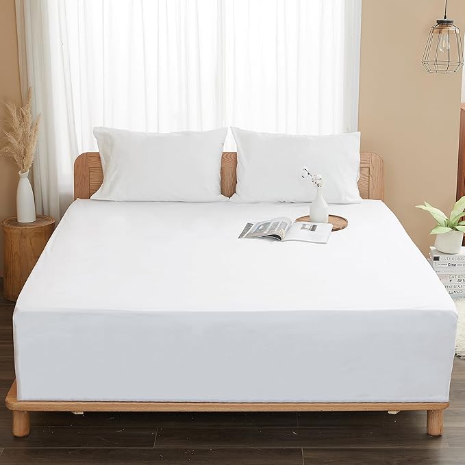 Sunflower King Fitted Sheet, 1-Piece Extra Deep Pocket Fitted Bottom Sheet 19" - Image 5