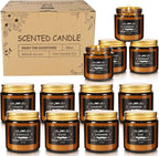 Scented Candle Set 12 Pack, Candle - Image 3