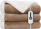 LaffyLo Heated Throw Blanket 50 x 60, Fast Heating Electric Blanket, Dual-Sided - Image 8