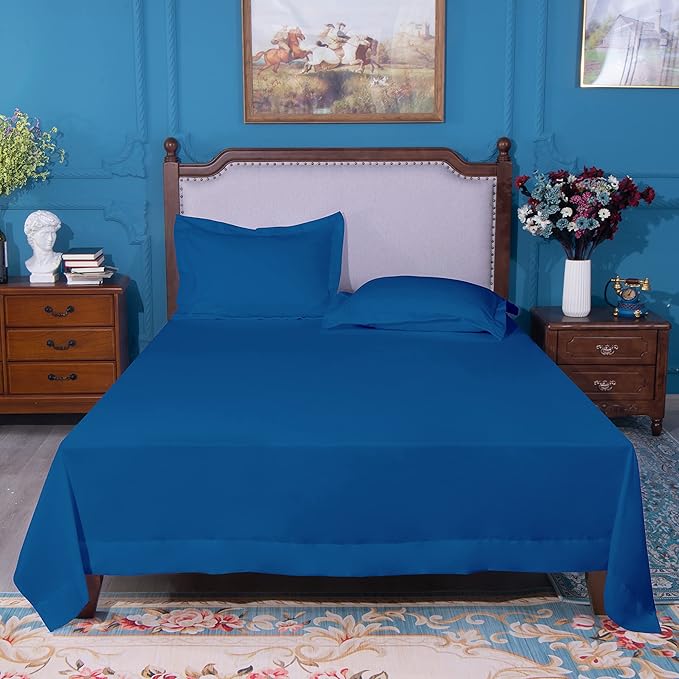 NTBAY California King Flat Sheet Only - Image 4