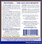Dr. Singha's Mustard Bath, Therapeutic Bath Salts, 2 Oz - Image 2