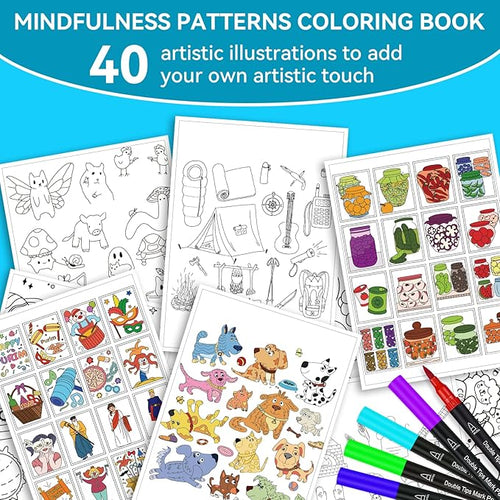Adult Coloring Book Set- for Adults Relaxation - Image 2
