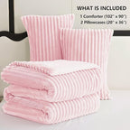 CozyLux Fluffy King Size Comforter Set - Image 6