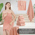 18 Piece Family Bath Towel Set Include 6 Bath Towels, 6 Hand Towels and 6 - Image 4