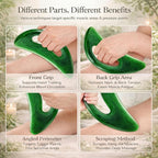 BBTO 2 Pcs Body Gua Sha Tool Large Resin Scraping Tools - Image 4