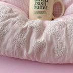 mixinni Pink Gingham Duvet Cover Full Size - Image 9
