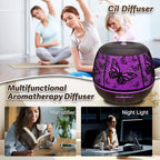 Roonbo Diffusers for Essential Oils Large Room 400ml, Essential Oil Diffuser - Image 4