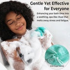 African Exfoliating Net Sponge Black & Seawave - Image 4