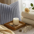 decorUhome Cozy Faux Fur Throw Pillow Covers 20x20 Set of 2 Decorative Soft - Image 9