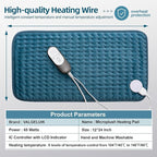 Heating Pad for Back Pain Relief, 12x24 inches, Moist/Dry Heat, Machine Washable - Image 9