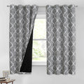 Beauoop 100% Blackout Curtains 45 Inches Long 2 Panels by Beauoop