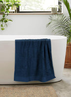 GLAMBURG 100% Cotton 2 Pack Oversized Bath Towel Set 28x55 Inches, Ultra Soft - Image 5
