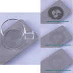 NiuYichee 2 Pcs Water Absorbing Stone Trays, Kitchen/Bathroom Sink Soap Dish - Image 9