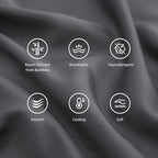 Queen Pillowcases, Cooling Viscose from Bamboo Pillow Covers - Image 5