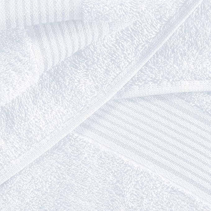 Belizzi Home Cotton 2 Pack Oversized Bath Sheet 35x70, Large Bath Sheet - Image 2