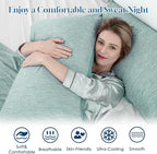 CHOSHOME Cooling Pillow Cases Zipper Pillow Covers Q-Max > 0.45 Zippered - Image 4