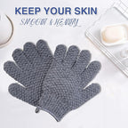 Yiclick 12Pcs Heavy Exfoliating Gloves, Body Scrub Glove - Image 7