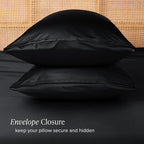 Bare Home 100% Rayon Made from Bamboo Luxury Queen Size Set of 2 Cooling - Image 3