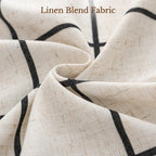 Plaid Pinch Pleated Curtains - Image 8